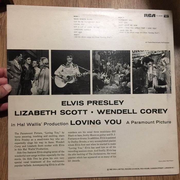 Vinil: Elvis Presley - Loving You - 1957