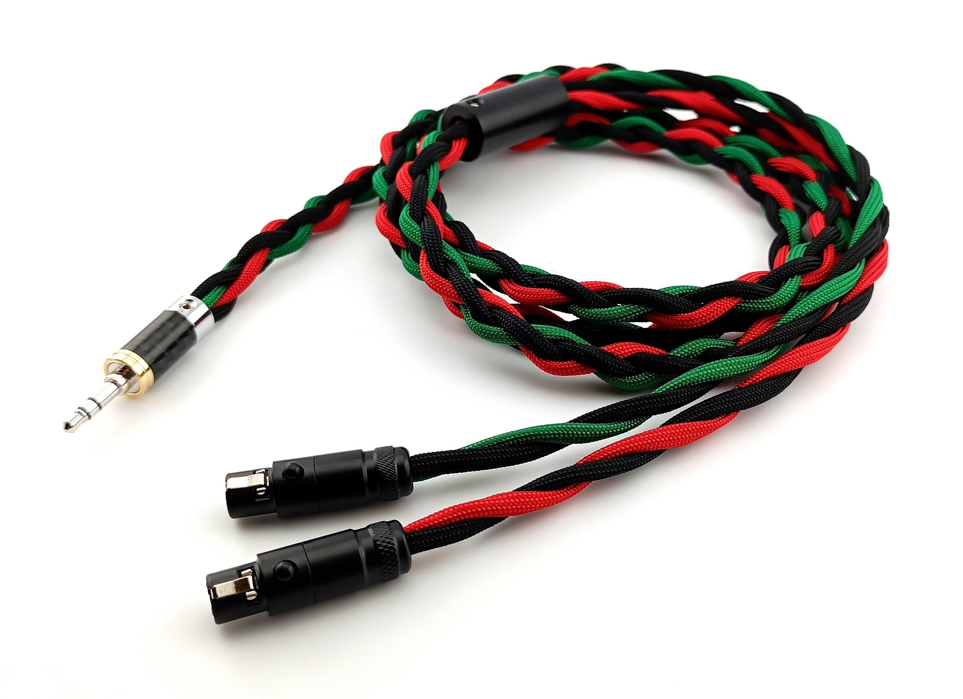 Ręcznie wykonany kabel do słuchawek MONOPRICE MONOLITH M1570 3,5mm