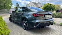 Audi S3 Cesja (bez odstępnego) - Audi S3 FL Limo, szary Daytona, pakiet czerń