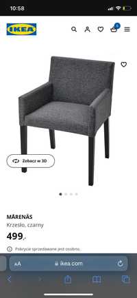 Krzesło Ikea Marenas