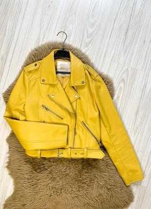 Желтая косуха, куртка