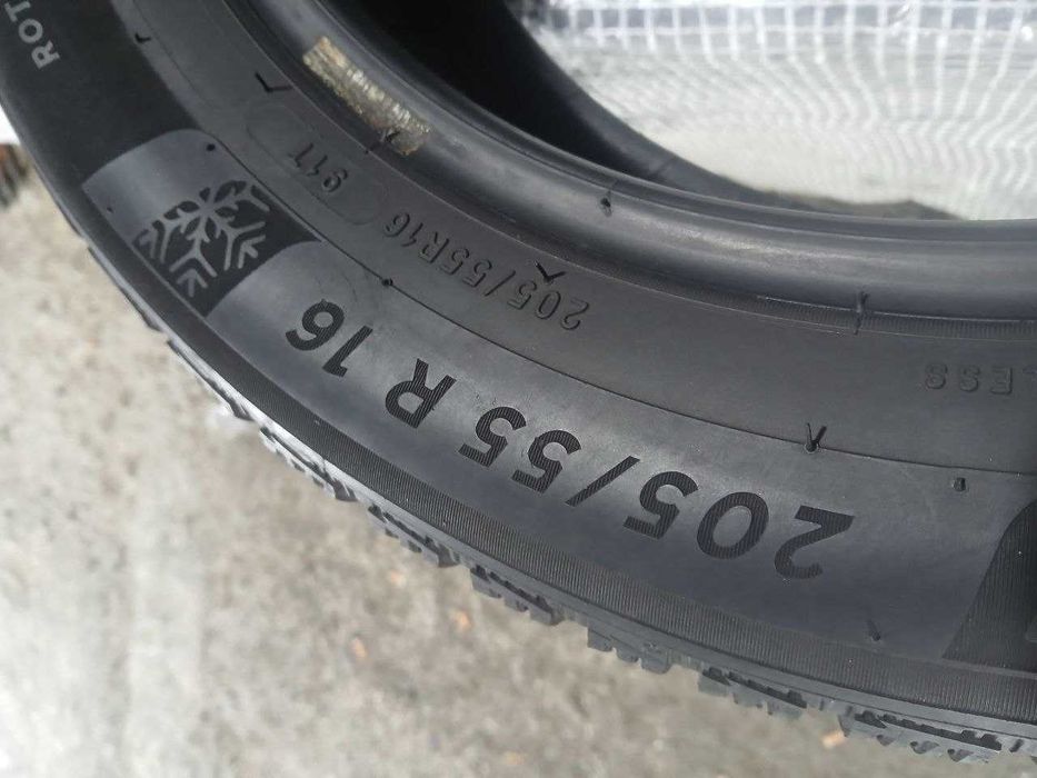 *Шини Michelin 205/55R16. 4шт. Зима (0714)