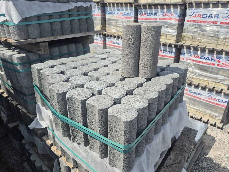 Palisada Betonowa Ring 25 cm Szara Jadar Obrzeże Wyprzedaż
