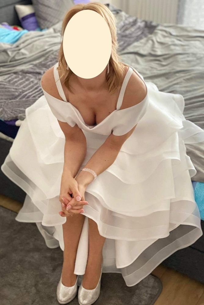 Suknia ślubna - jak nowa, szyta na zamówienie