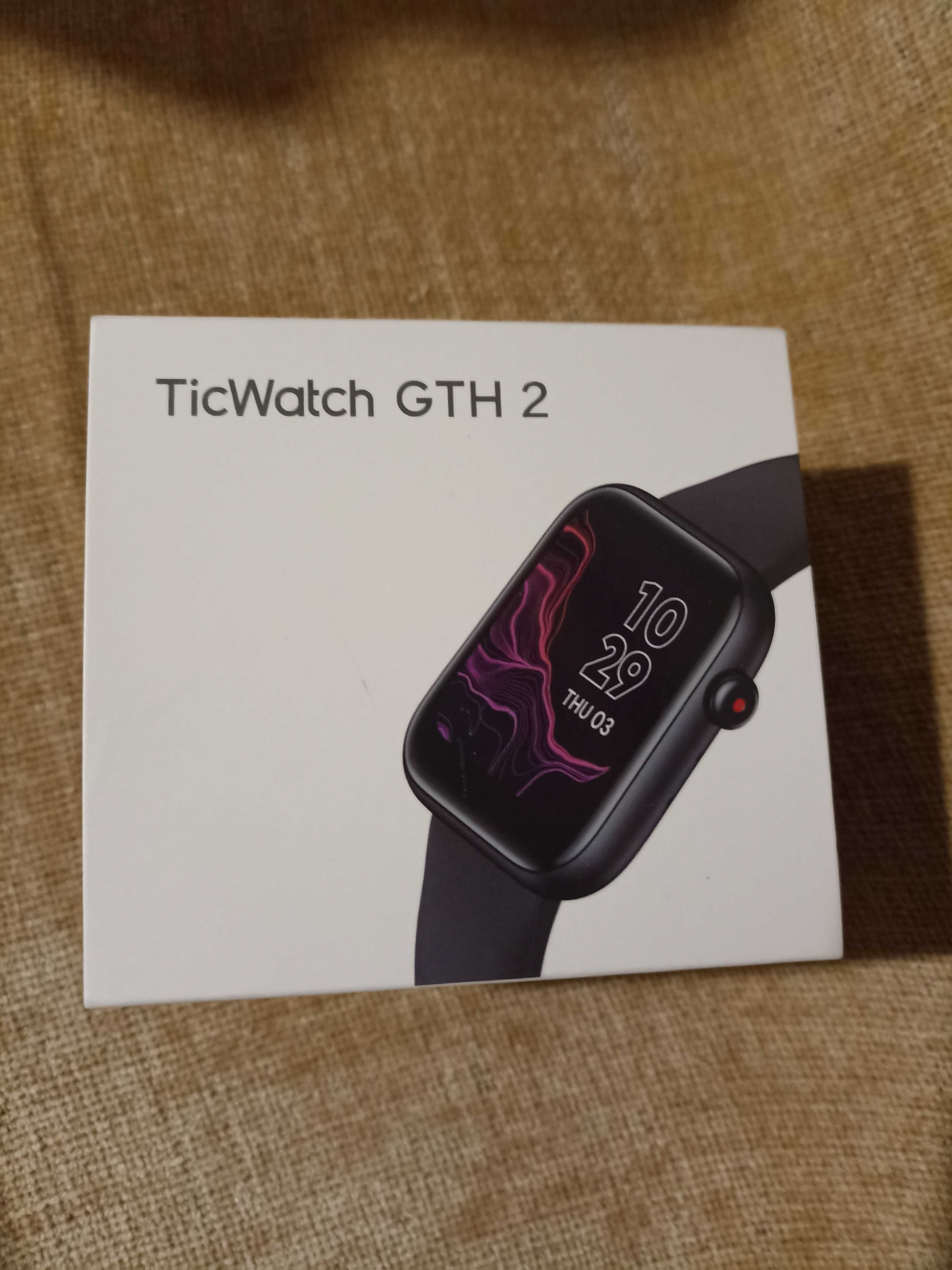 Смарт-годинник MOBVOI TicWatch GTH 2 CXB08 Black