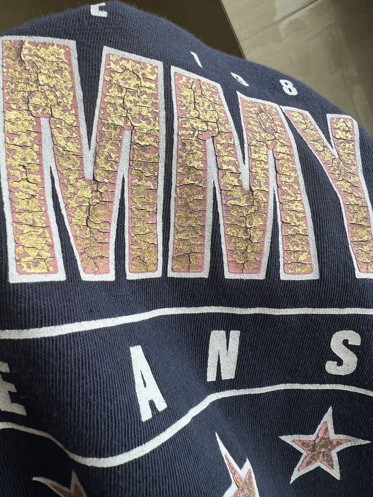 NOWA koszulka Tommy Jeans Hilfiger damska granatowa prezent