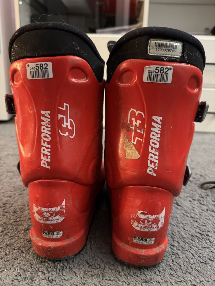 Buty narciarskie Salomon dla dziecka rozmiar 35