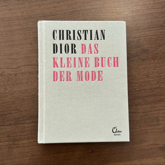 Christian Dior “Das kleine Buch der Mode” книга німецькою