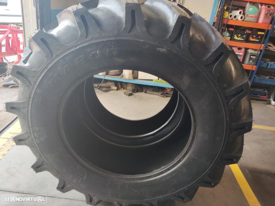 2 pneus novos recauchutados 16.9r30 nelcaf