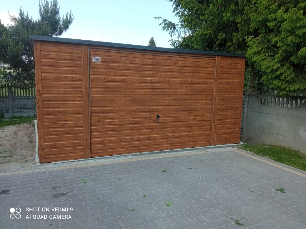 Garaż blaszany 5x6