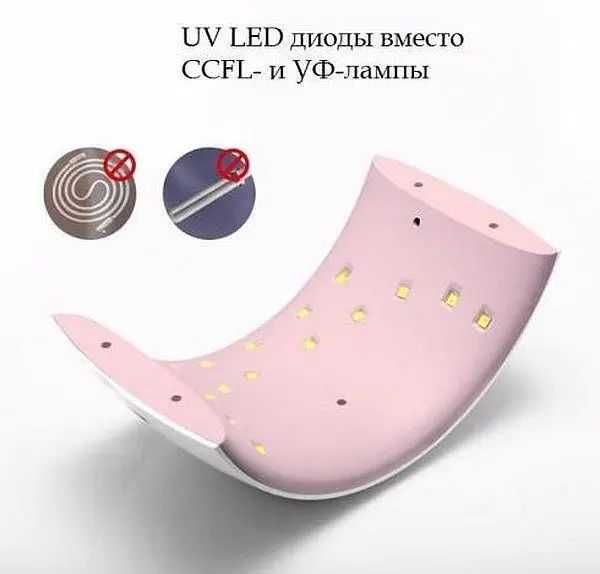 Гибридная сенсорная Uv и Led лампа Sun 9c нового поколения, 24Вт