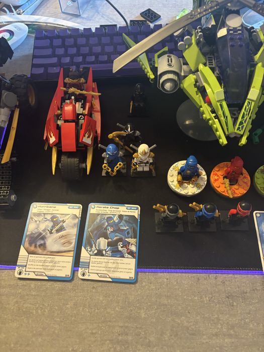 Lego ninjago spinnery, mechy pojazdy