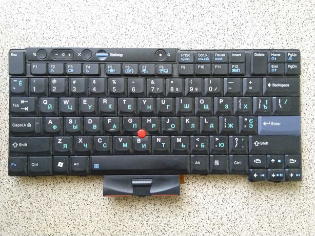 Клавиатура Thinkpad T420 (FRU 45N2071) - частично рабочая