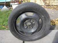 Диск 5*114 в сборе с шиной 195/50 R16 японец