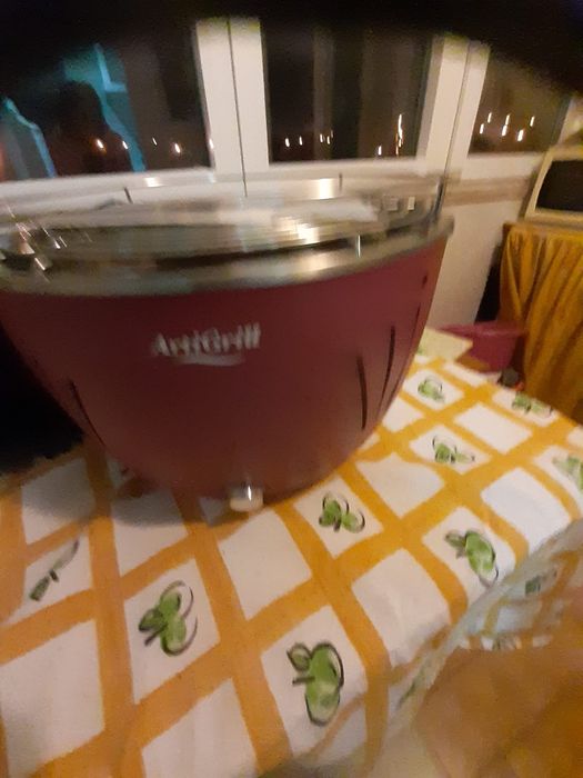 Grelhador portátil carvão artigriil