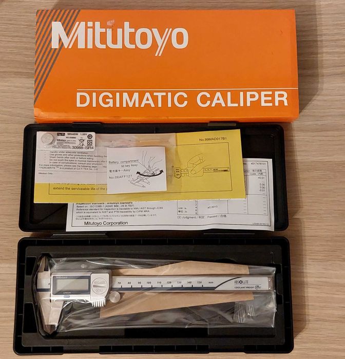 Suwmiarka Mitutoyo NOWA - 150 mm - IP 67 rolka