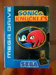 Sonic knuckles Mega Drive impecável