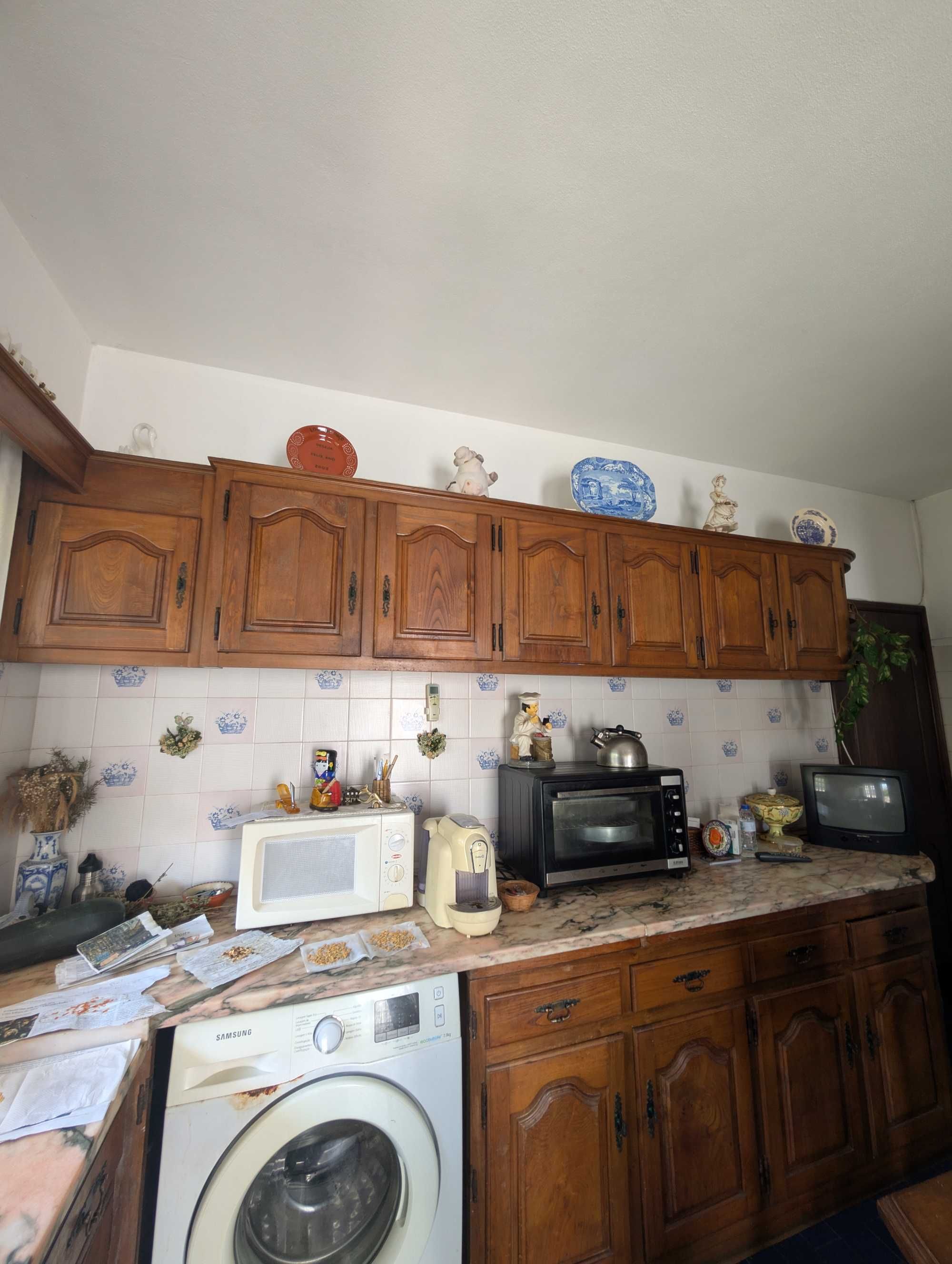 Cozinha antiga usada