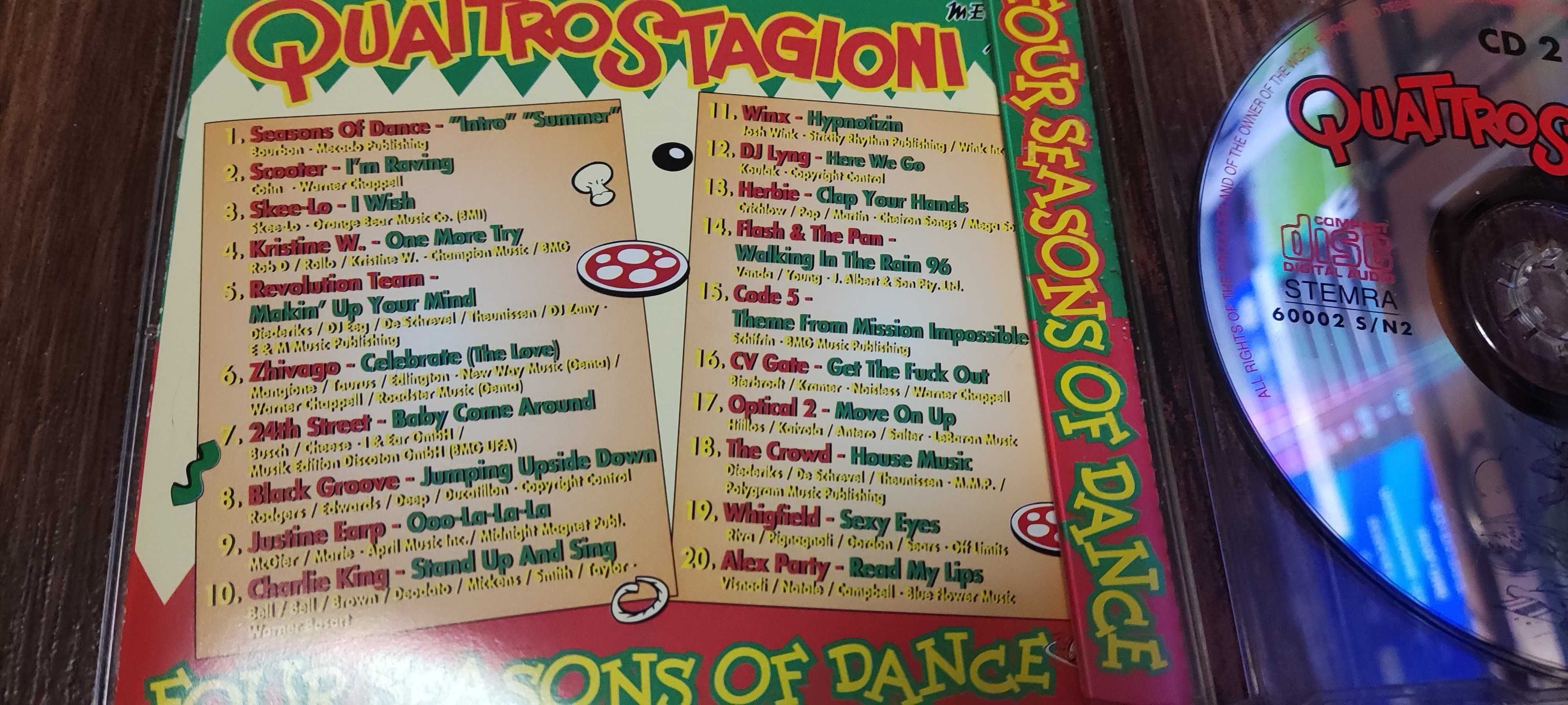 1996 Quattro Stagioni, Four Seasons Of Dance Various