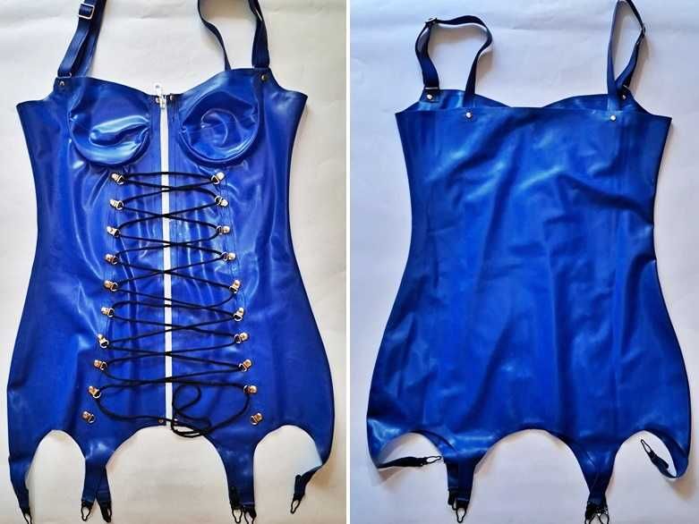 Gorset i figi latex 100% guma r. L