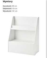 # Ikea BERGIG Regal na ksiazki dla dzieci 004.727.02 Idealny Bialy !!