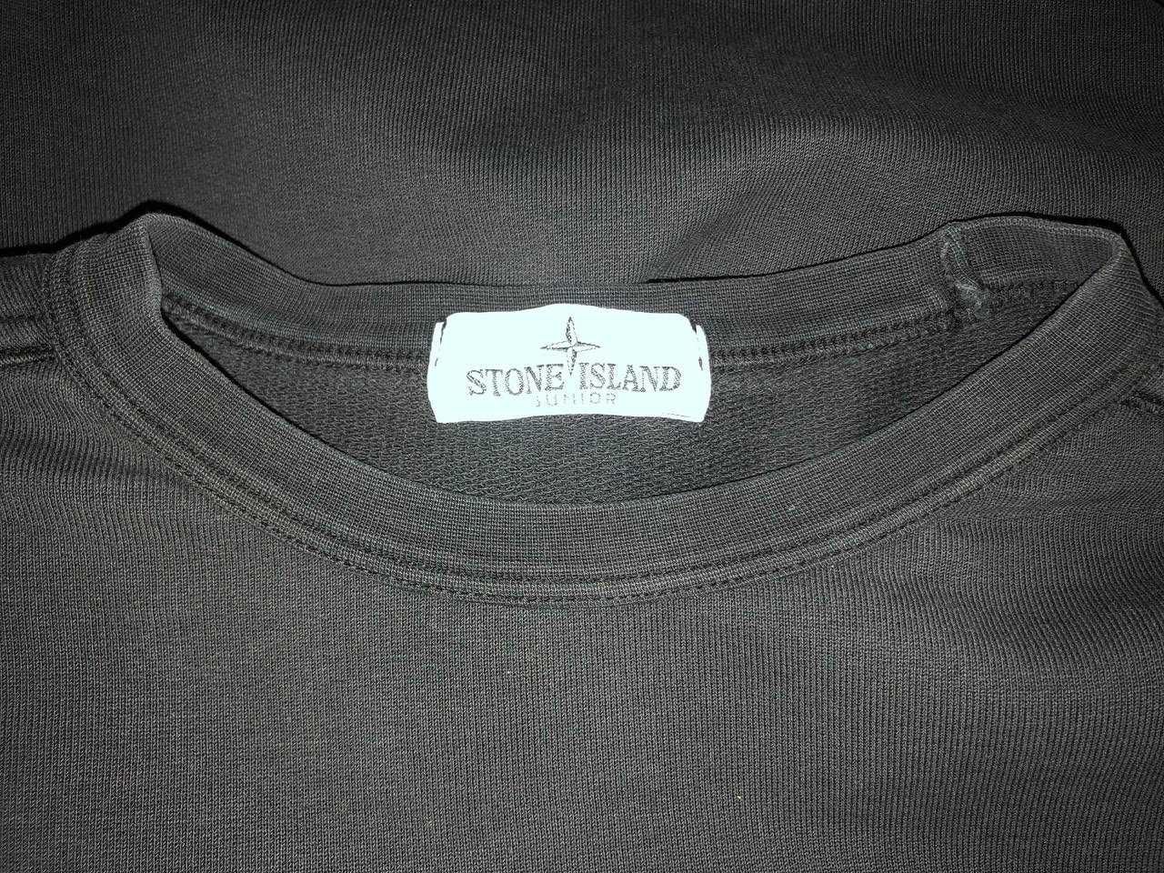 Свитшот Stone Island junior с патчем
