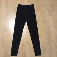 Legginsy brokat rozm. 140