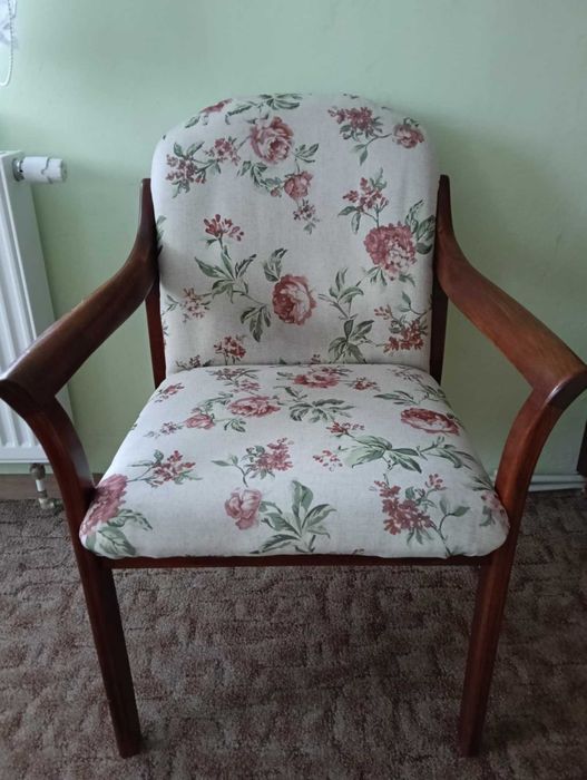 fotel - krzesło retro bardzo wygodne + gratisy