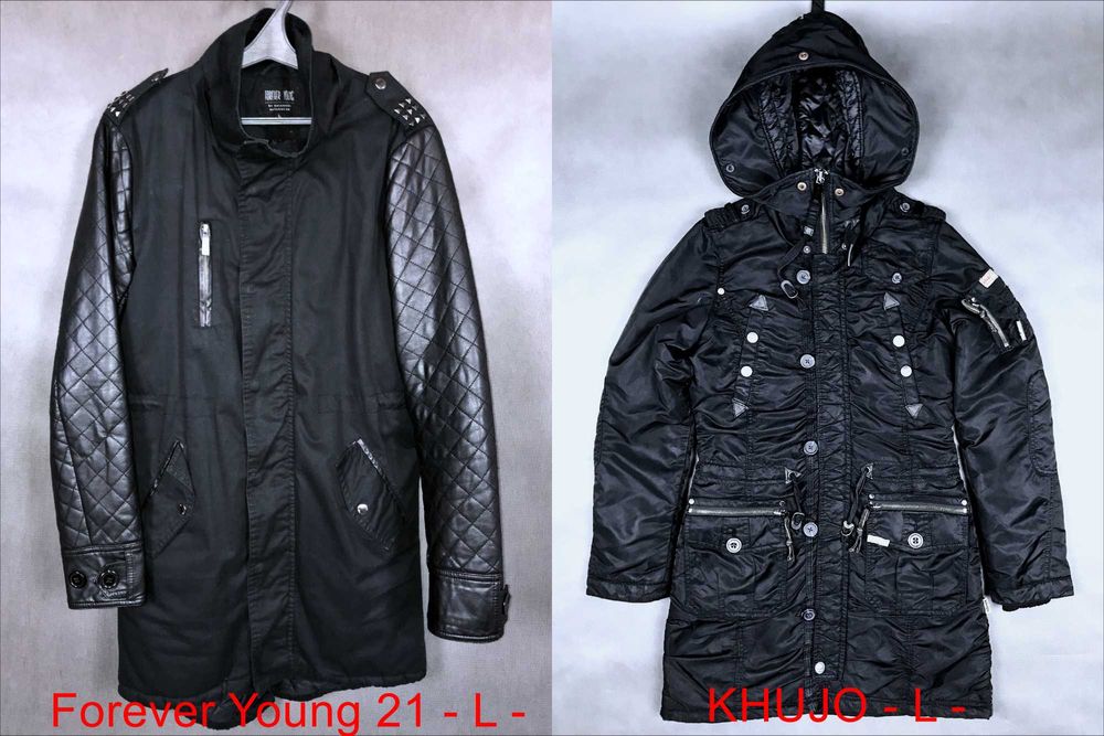 Парка демісезонна Forever Young 21 та KHUJO жіноча в стилі Diesel