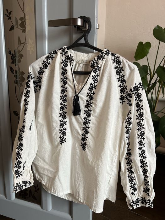 Вишиванка чорно - біла