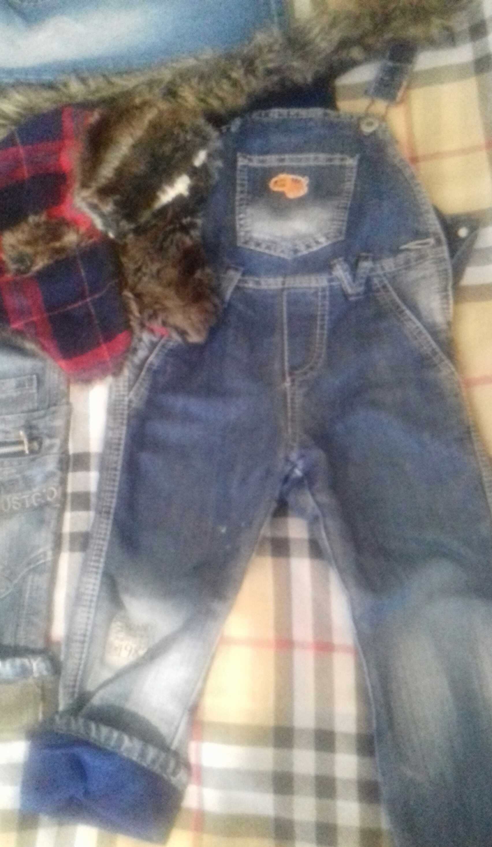 Джинсы и шапка ребёнку  4-5лет / все по 110гривен