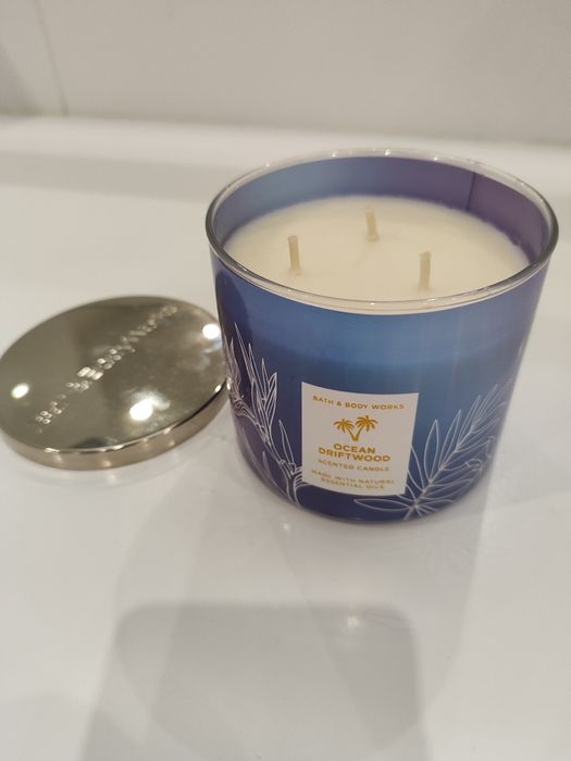 Ароматична свічка Cotton candy champagne від Bath and body works