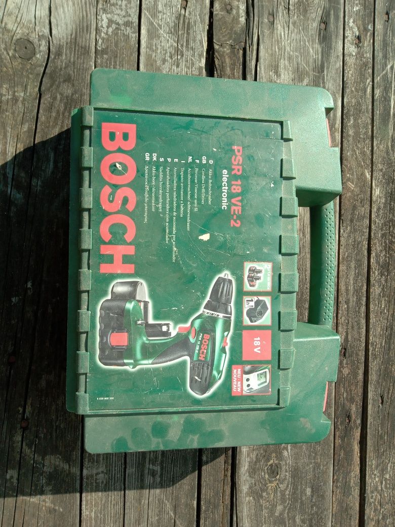 Wkrętarka  Bosch PSR 18 ve2