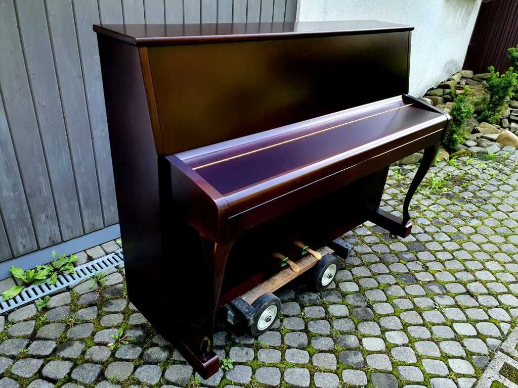 Pianino Sauter M-107 109cm RENNER 1971r CIEMNY BRĄZ