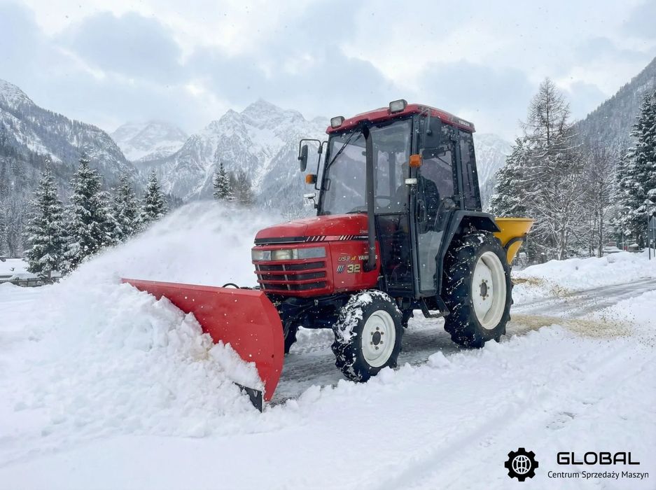 Yanmar US32  Traktor Japoński 4×4 PŁUG, SOLARKO-PIASKARKA *GLOBAL* Yanmar US32 T006