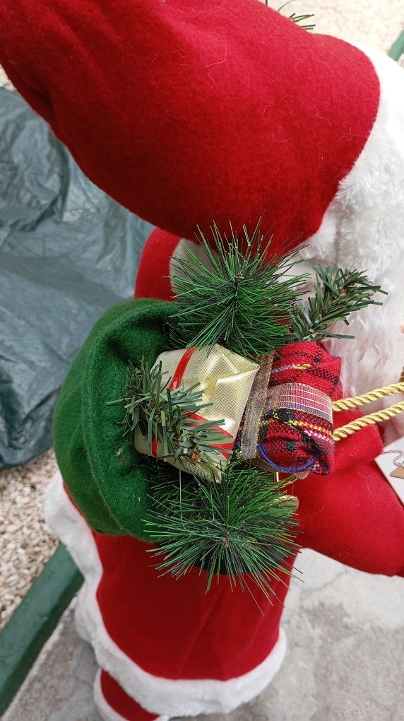 Pai Natal 90cm Impecável