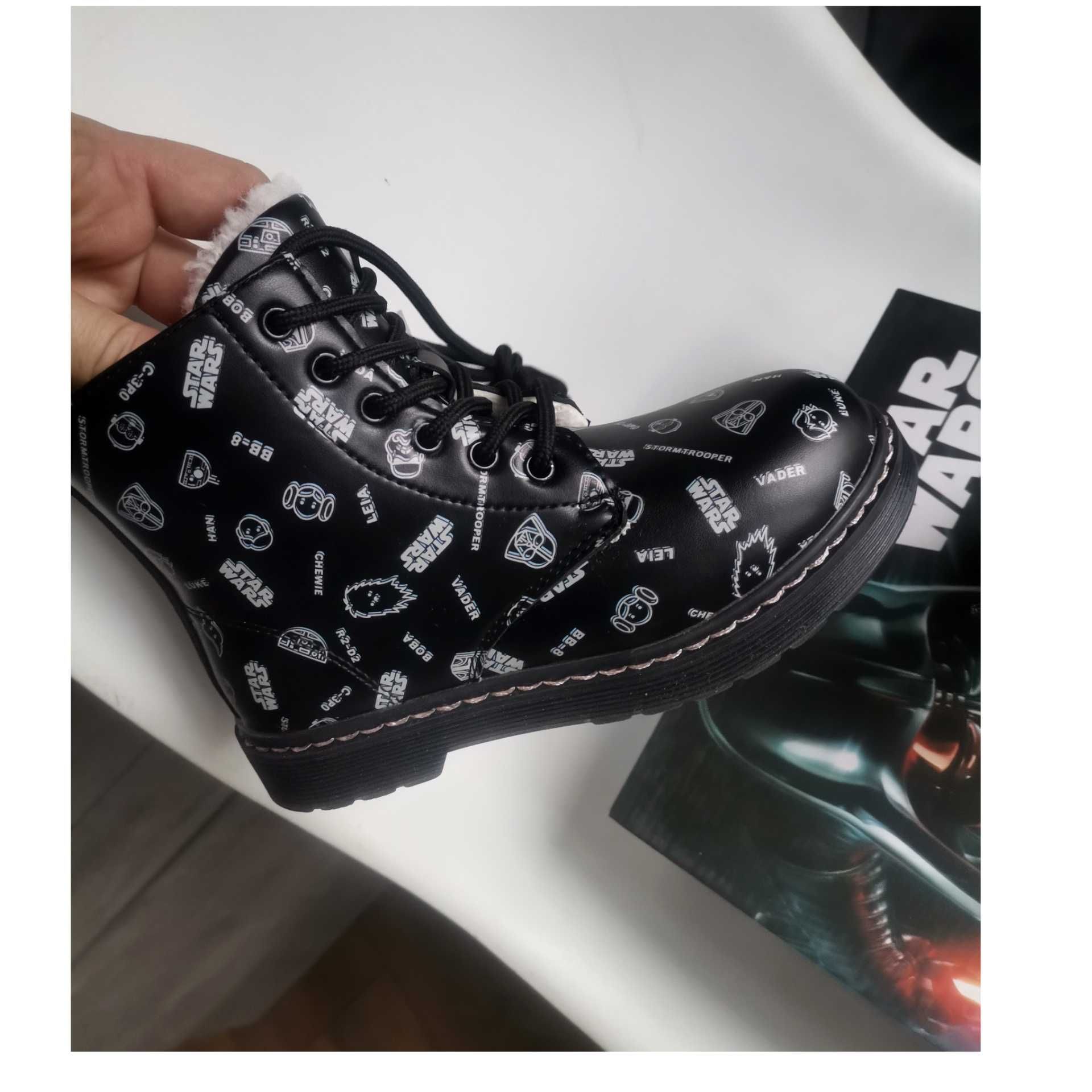 CCC Świecące Nowe Buty 29/30 botki Star Wars ocieplone buty 30 dł 19