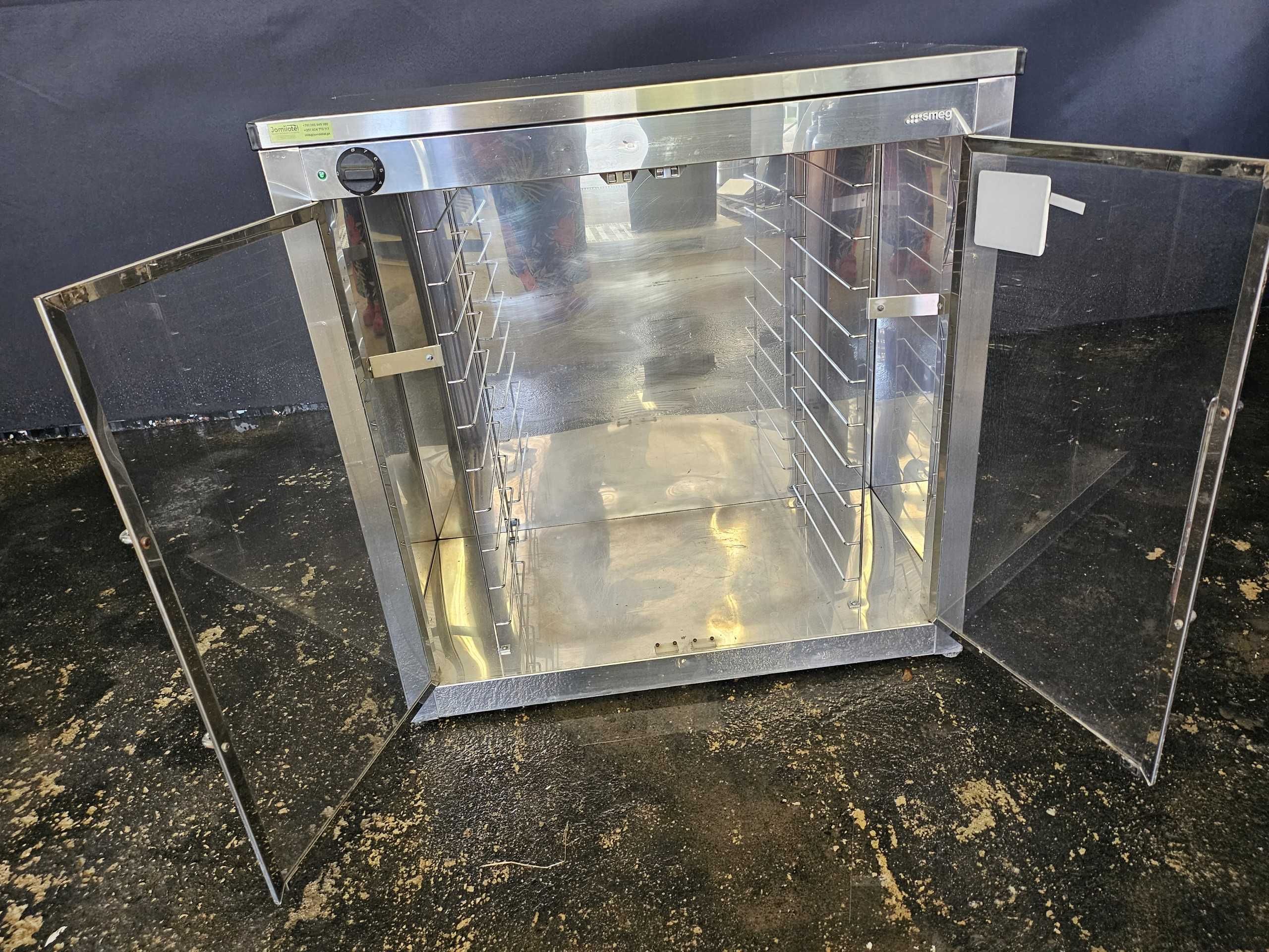 Estufa em inox para 10 tabuleiros