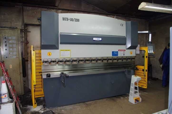 Prasa krawędziowa CNC 100T/3200mm Nowa Delem Da41T PRAWER