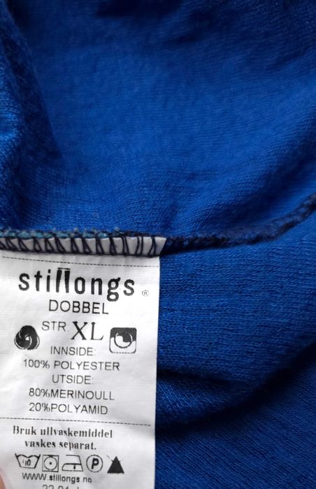 STILLONGS Merino Wool Męska Bluza Koszulka Termiczna XL