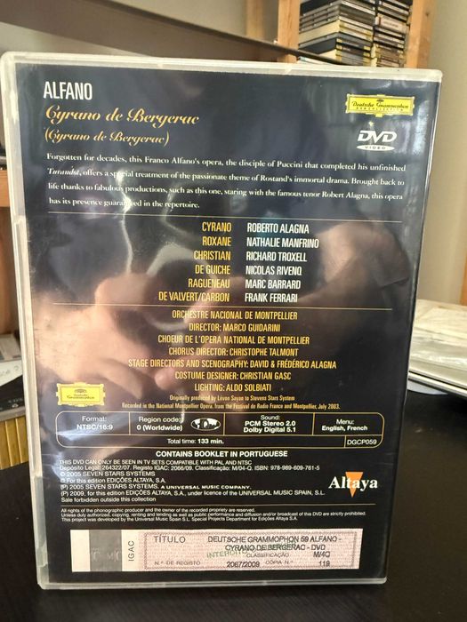 Alfano – Cyrano De Bergerac – Alagna, Manfrino, Troxell – Guidarini