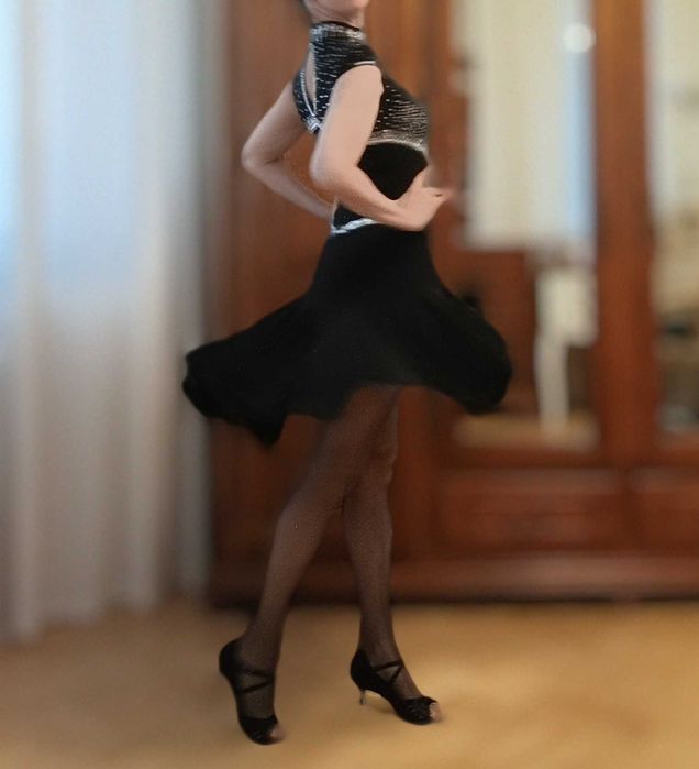 Плаття для виступа, латина, каміння, 42 розмір