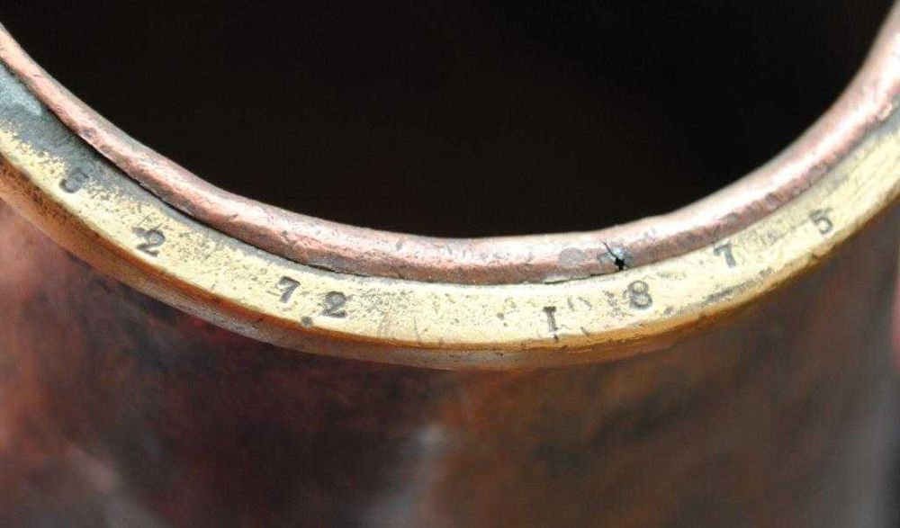 Мерка мерник алкоголь царская медная ведро штоф полштоф. Полтава мірка