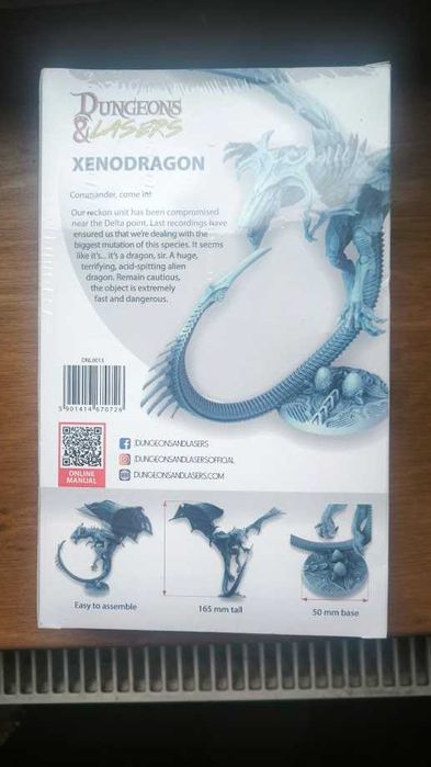 Dungeons & Lasers figurka Xenodragon NOWY FOLIA
