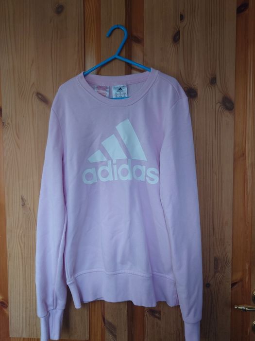 Bluza adidas różowa