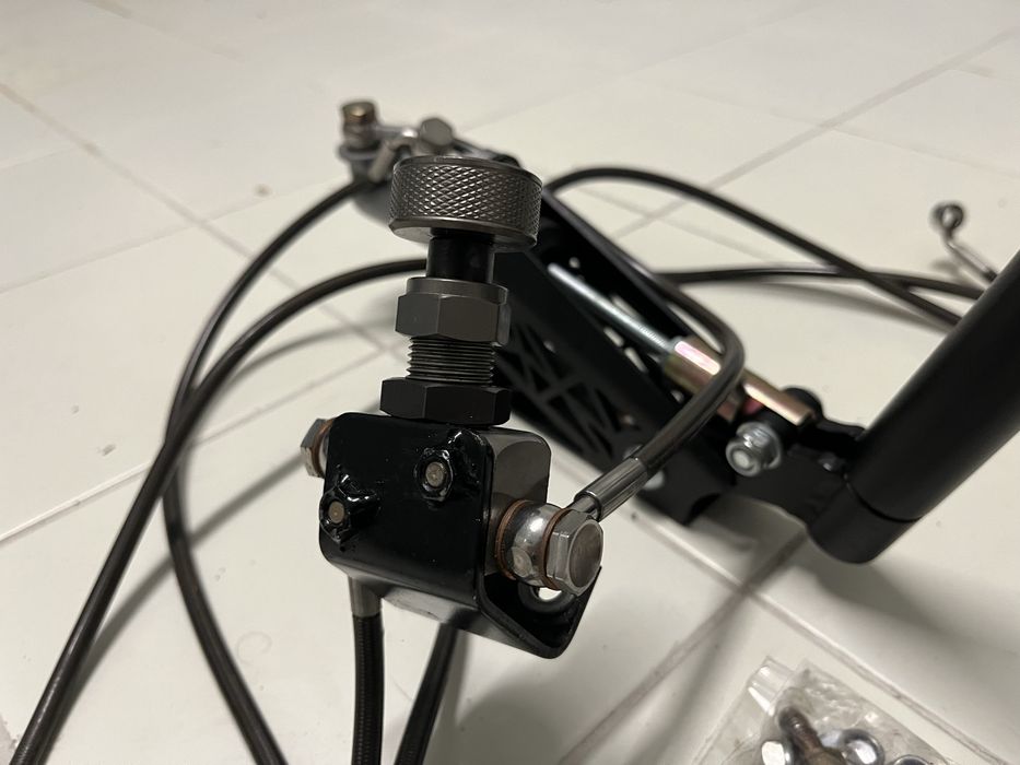 Travão de Mão Hidráulico Vertical + Repartidor de Travagem