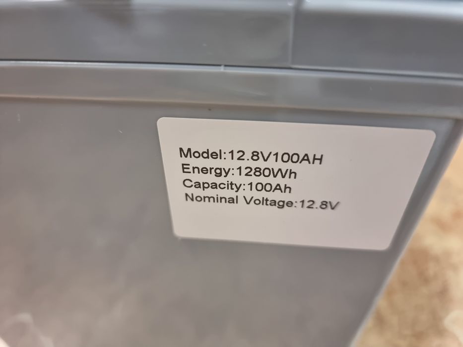 Аккумулятор батарея LiFepo4 12,8В 100Ач 12,8V100Ah smart Bluetooth AGM