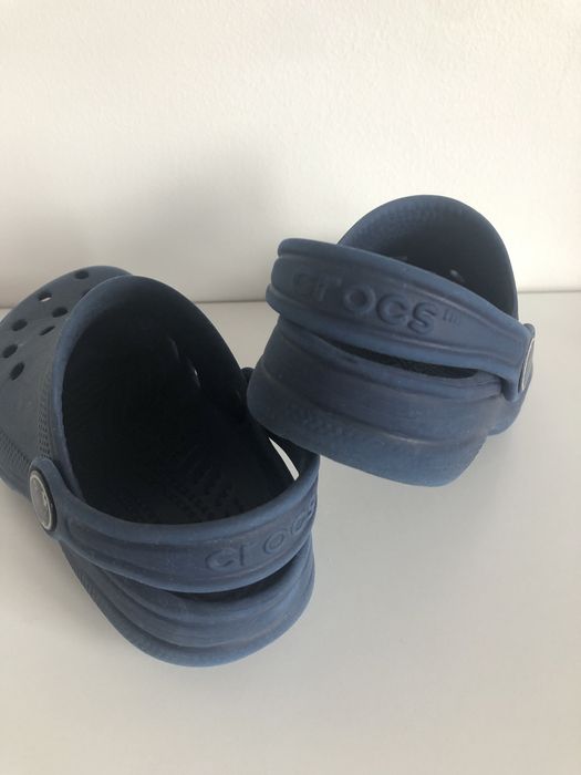 Crocs criança 6/7 azul marinho