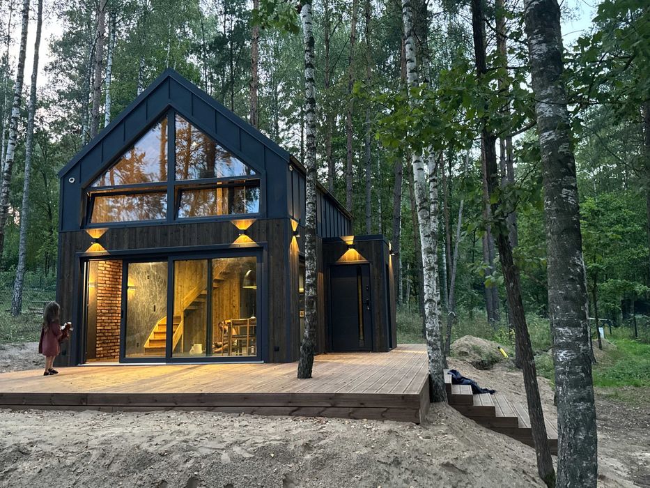 Dom całoroczny od 50m2 z antresola lub piętrem pod klucz