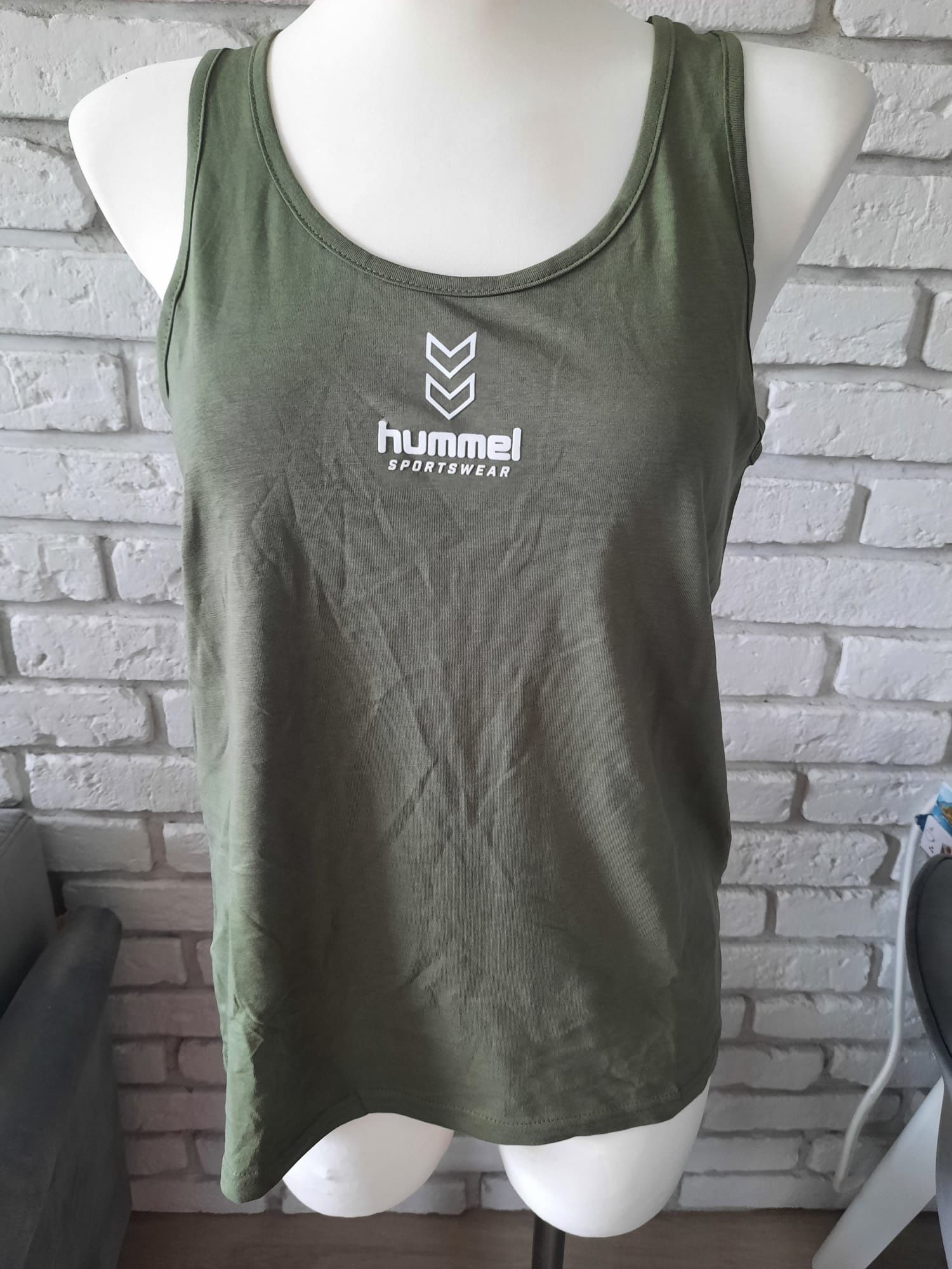 Tanktop top koszulka bez rękawów Hummel nowa S